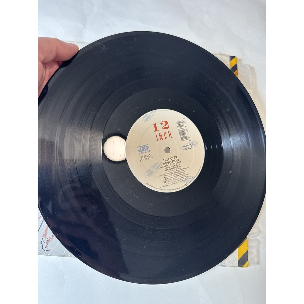 Ten City Devotion Vinyl Record Devotion / Bam Bam's House Mix Bonus Beats EX - Picture 6 of 6